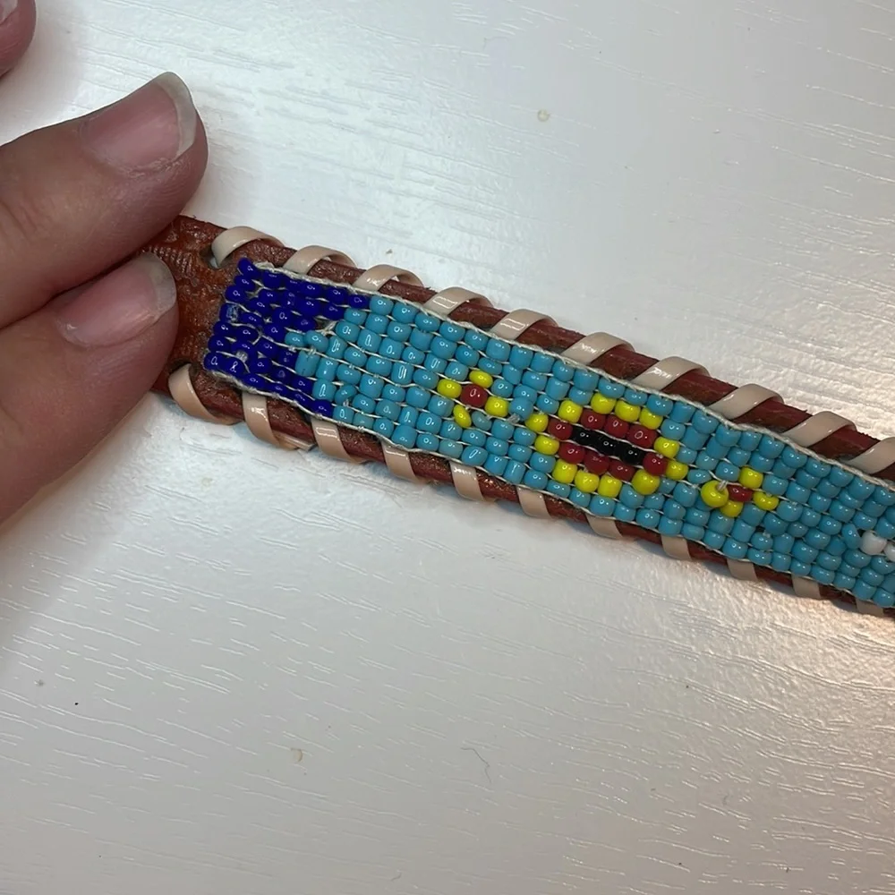 Vintage crater lake belt Childs size 28 or adult